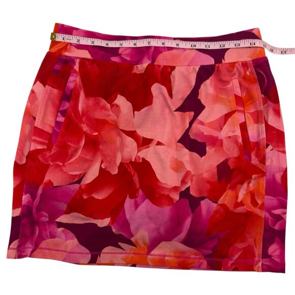 Lot of 2 T By Talbots Skorts Skirts Size Small Blue Pink Coral Golf Pickleball - Picture 5 of 12